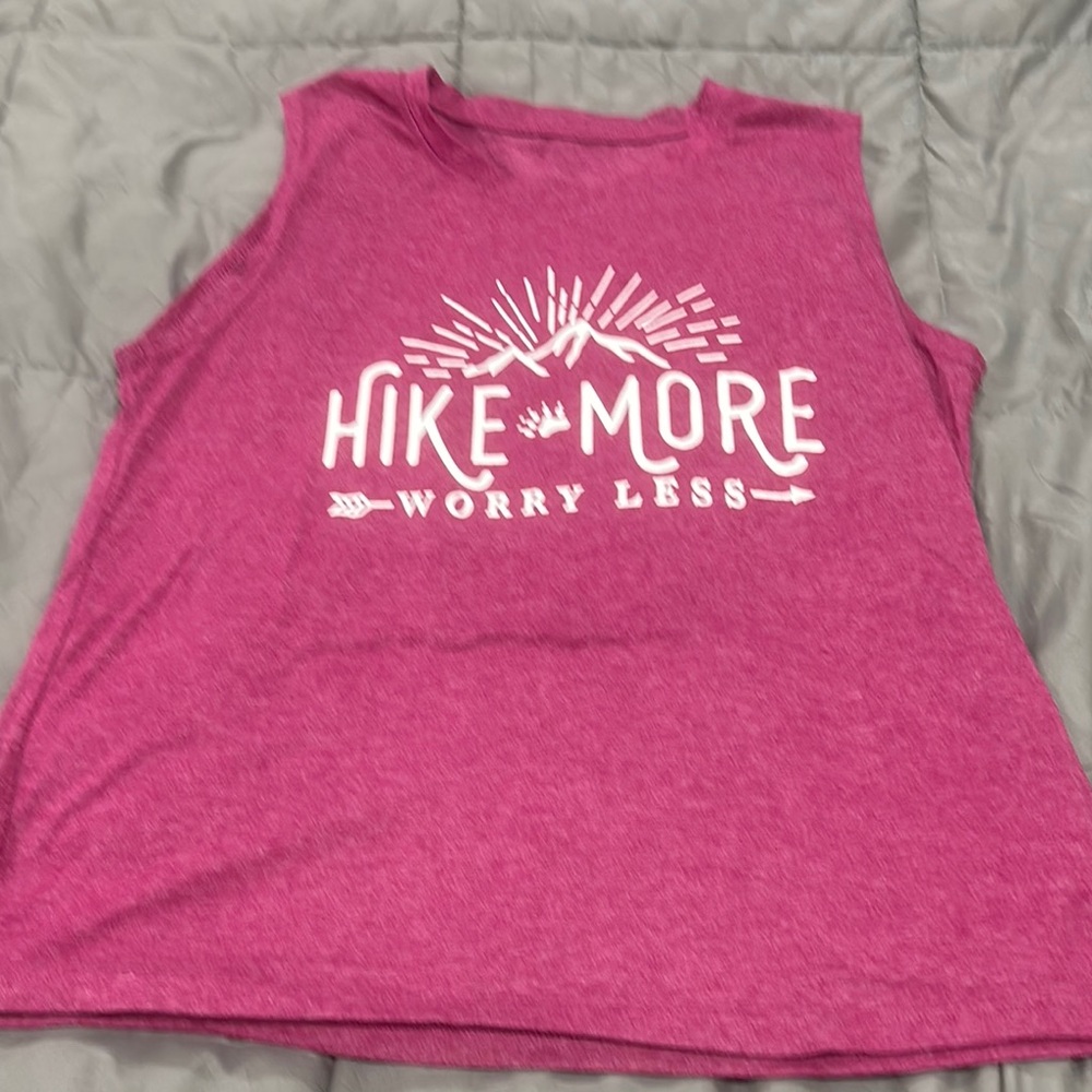 Women's Pink Sleeveless Top